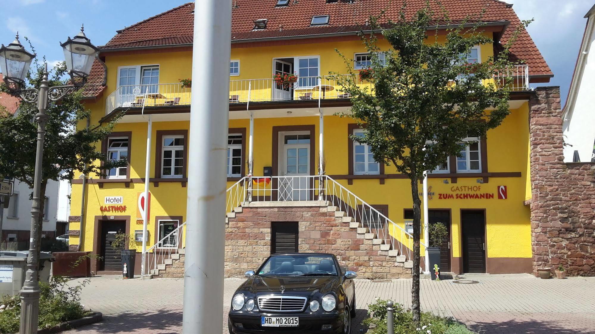 Hotel Zum Schwanen Leimen (Baden) Exterior foto